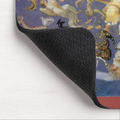 Oude astronomie Hemelse sterrenbeelden Fresco Muismat (Hoek)