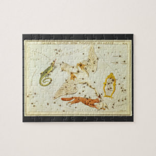 Oude Astronomie, Sterrenbeelden Sterren Kaart Plat Legpuzzel