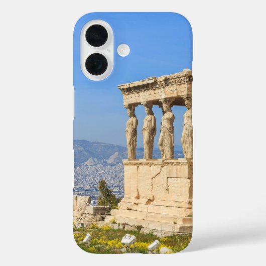 Oude Atheense Akropolis iPhone Hoesje – Griekse Ru (Achterkant)