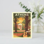 Oude Athens Georgia Briefkaart (Staand voorkant)