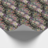 Oude Australische Wilde Bloemen Inpakpapier (Hoek)