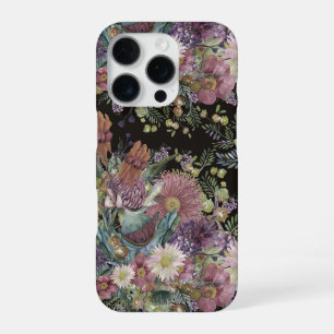 Oude Australische Wilde Bloemen Worp Kussen iPhone 16 Pro Hoesje