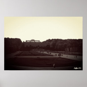 Oude Austria Wenen Schonbrunn Tuinen Poster