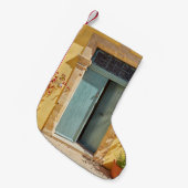 Oude authentieke groene deuren in Nicosia Cyprus Kleine Kerstsok (Voorkant (Hangend))