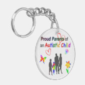 Oude autismeouders sleutelhanger (Voorkant Links)