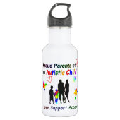 Oude autismeouders waterfles  (Voorkant)