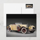 oude auto 12 briefkaart (Voorkant / Achterkant)