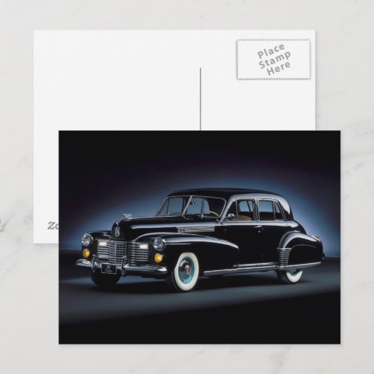 oude auto 20 briefkaart (Voorkant / Achterkant)