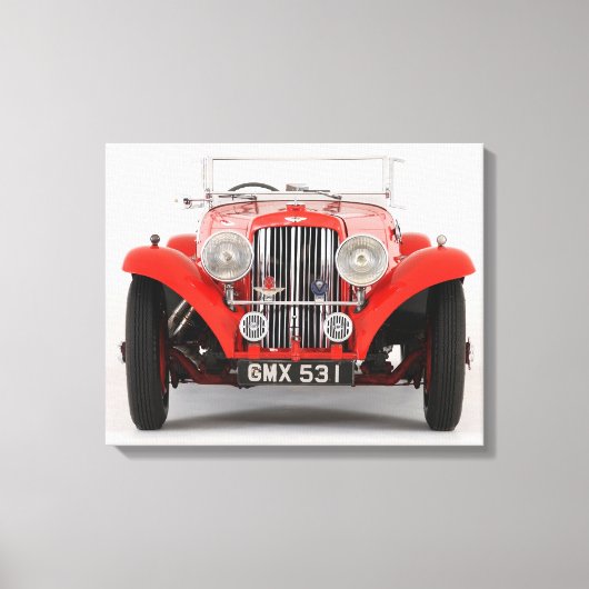 oude auto 26 canvas afdruk (Voorkant)