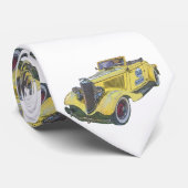 Oude Auto 2 Stropdas (Opgerold)