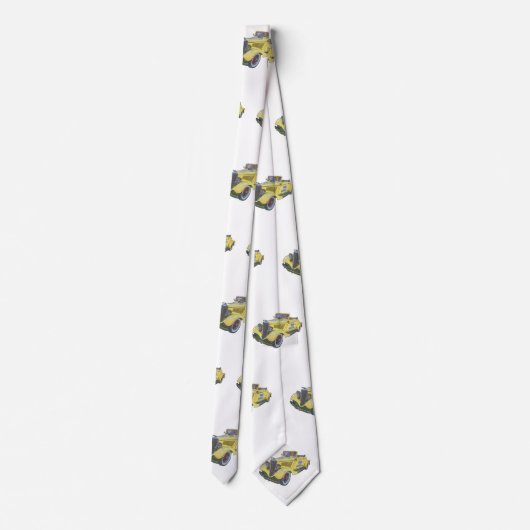 Oude Auto 2 Stropdas (Achterkant)