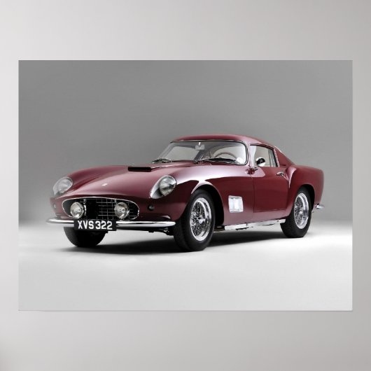 Oude auto 33 poster (Voorkant)