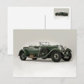 Oude auto 41 briefkaart (Voorkant / Achterkant)