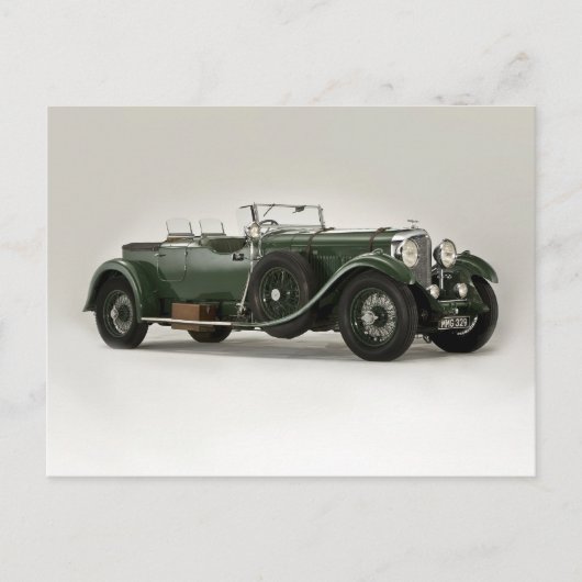 Oude auto 41 briefkaart (Voorkant)