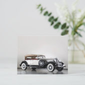 Oude auto 42 briefkaart (Staand voorkant)