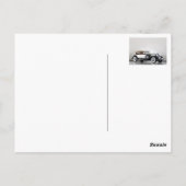 Oude auto 42 briefkaart (Achterkant)
