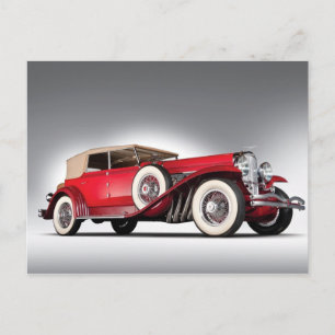 Oude auto 45 briefkaart