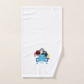 Oude auto bad handdoek (Handdoek)