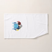 Oude auto bad handdoek (Handdoek)