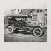 Oude auto briefkaart (Voorkant)