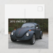 Oude auto briefkaart (Voorkant / Achterkant)