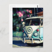 oude auto briefkaart (Voorkant / Achterkant)