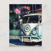 oude auto briefkaart (Voorkant)