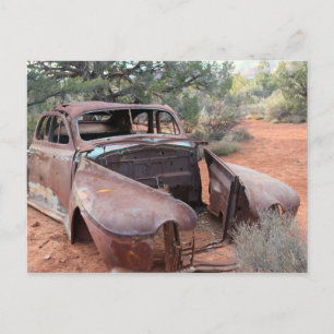 oude auto briefkaart