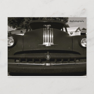 Oude auto-briefkaart briefkaart