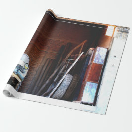 Oude auto cadeaupapier