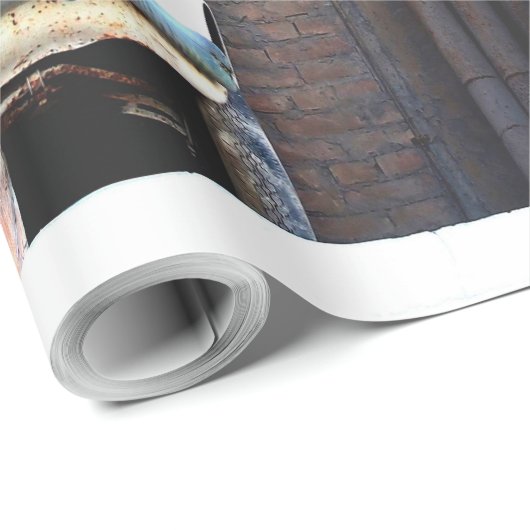 Oude auto cadeaupapier (Rol Hoek)