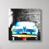 Oude auto canvas afdruk (Voorkant)