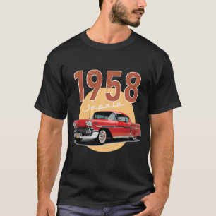 Oude auto Chevrolet Impala 1958 T-shirt