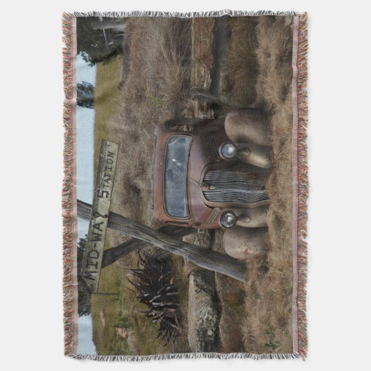 Oude auto deken (Voorkant Verticaal)