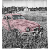  oude auto - douchegordijn (Voorkant)