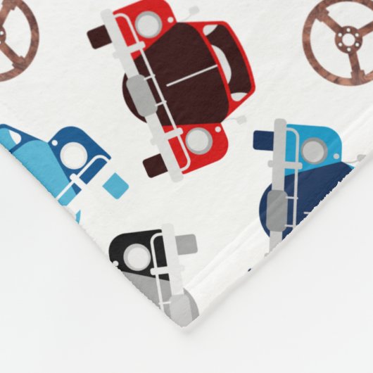 Oude auto fleece deken (Hoek)