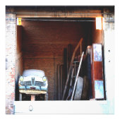 Oude auto foto afdruk (Voorkant)