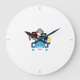 Oude auto grote klok