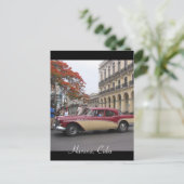 oude auto havana briefkaart (Staand voorkant)