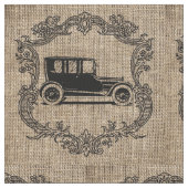 Oude Auto Hennep Stof (Close Up)