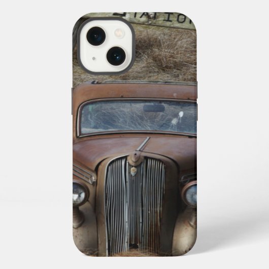 Oude auto iPhone hoesje (Achterkant)