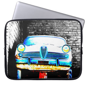 Oude auto laptop sleeve