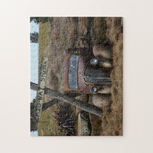 Oude auto legpuzzel (Verticaal)