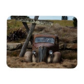 Oude auto magneet (Horizontaal)