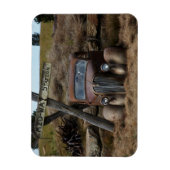 Oude auto magneet (Verticaal)