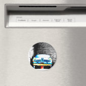 Oude auto magneet (Insitu (Vaatwasser))