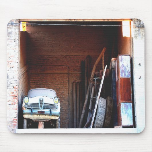 Oude auto muismat (Voorkant)