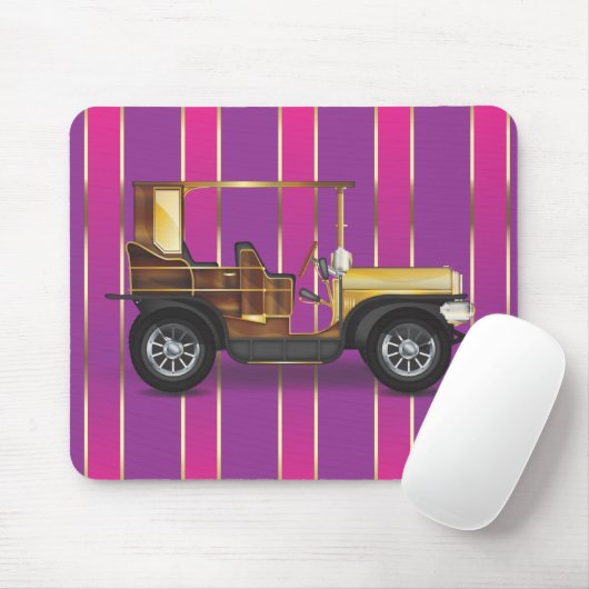 Oude auto muismat (Met muis)