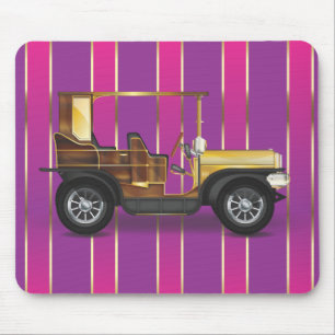 Oude auto muismat