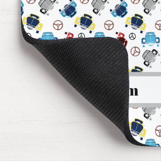 Oude auto muismat (Hoek)